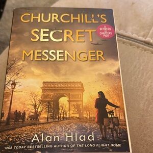 Churchill’s Secret Messenger by Alan Hlad PB Like New